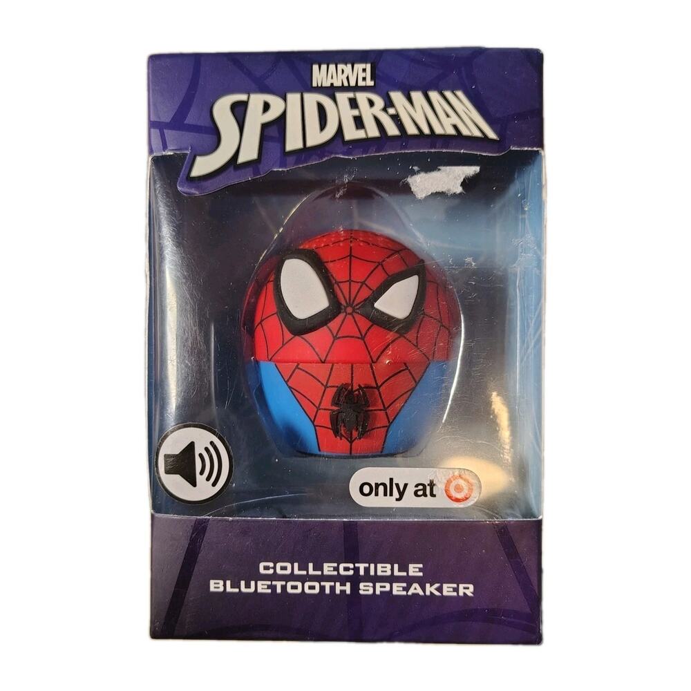 BITTY BOOMERS Spider-Man Bluetooth Speaker Marvel Rare Collectible NEW
